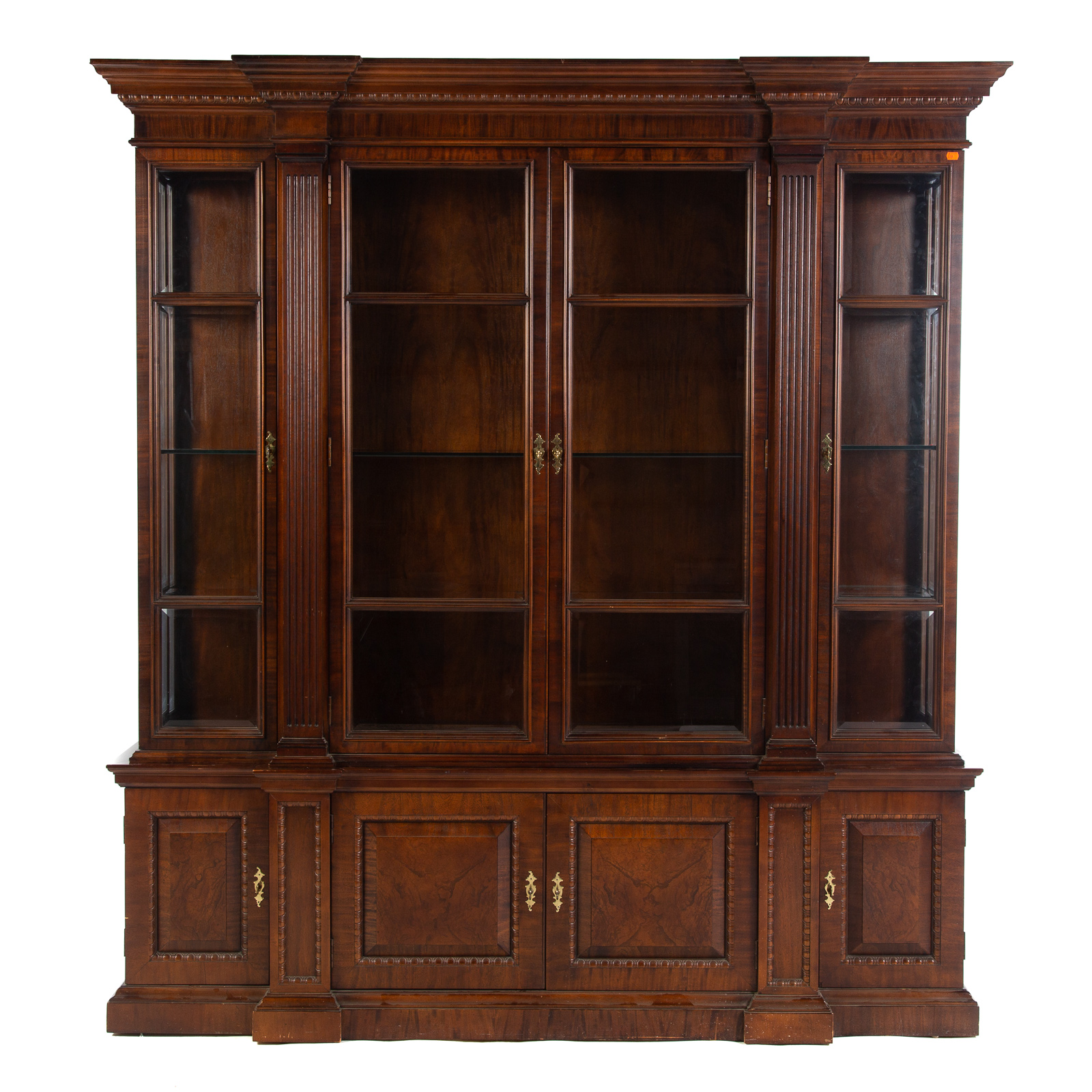 CENTURY MAHOGANY BREAKFRONT 20th