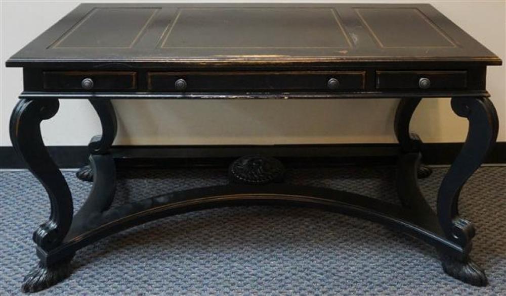 CENTURY NEOCLASSICAL STYLE EBONIZED