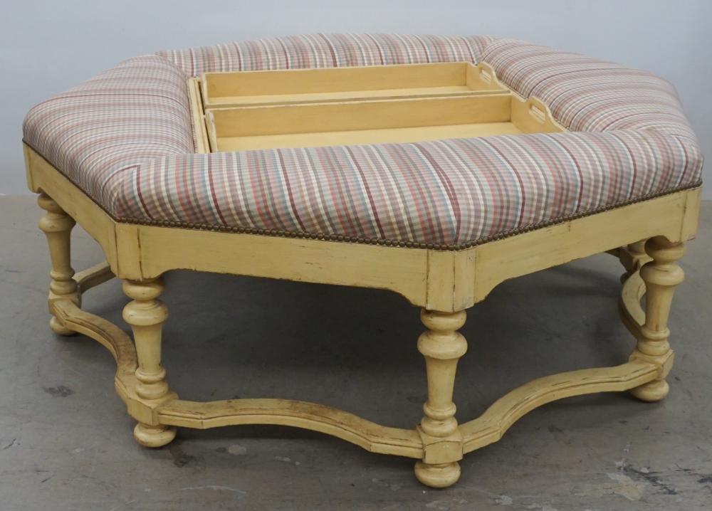 CENTURY TUFTED UPHOLSTERED ROUND
