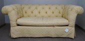 CENTURY TUFTED YELLOW UPHOLSTE