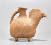 Ceramic Amlash handled askos i