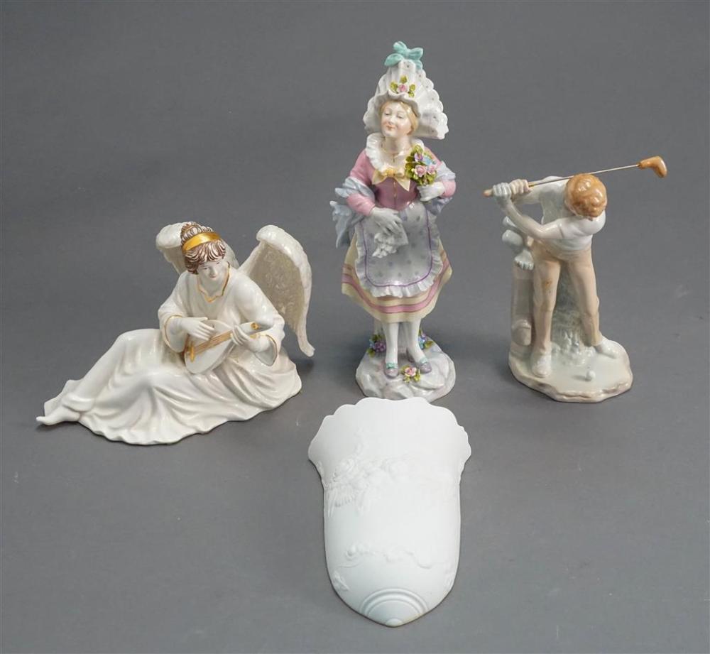 CERAMIC AND PORCELAIN FIGURINES,