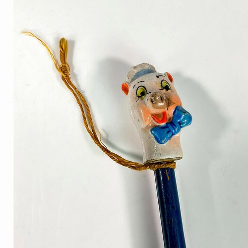 CERAMIC ANIMAL CARNIVAL CANEAn