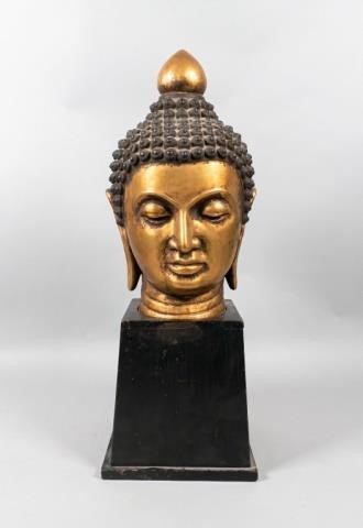 CERAMIC CHINESE BUDDHA HEADA