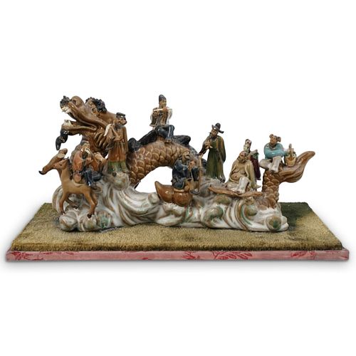 CERAMIC DRAGON WITH