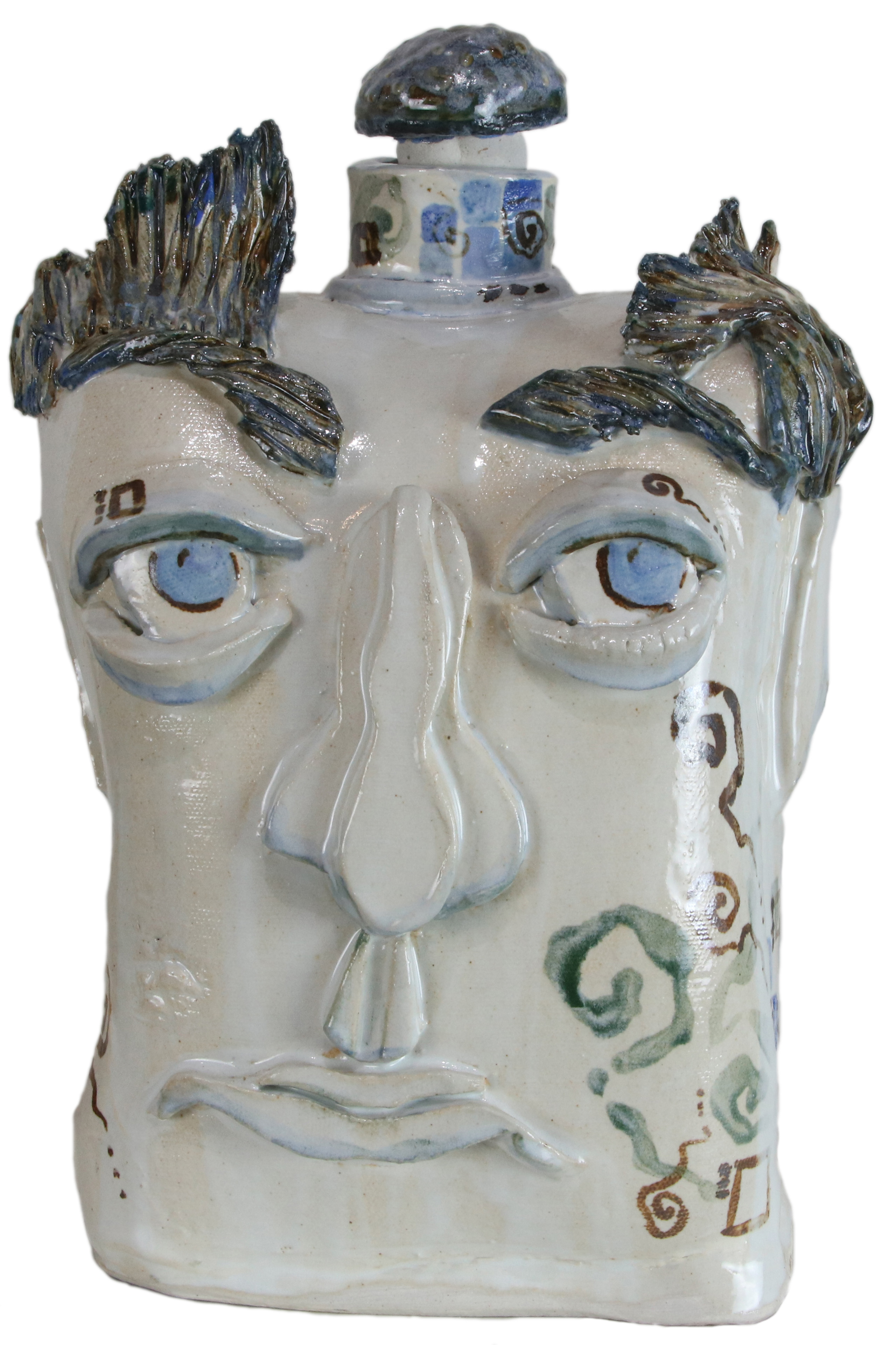 CERAMIC JAR, THE OLD MAN The Old
