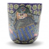 CERAMIC JARDINIERE, JANE PEISE