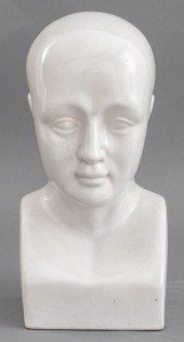 CERAMIC PHRENOLOGY HEAD Cerami