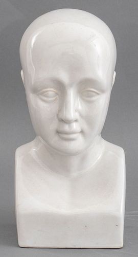 CERAMIC PHRENOLOGY HEADCeramic