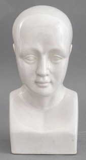 CERAMIC PHRENOLOGY HEAD<br>Cer