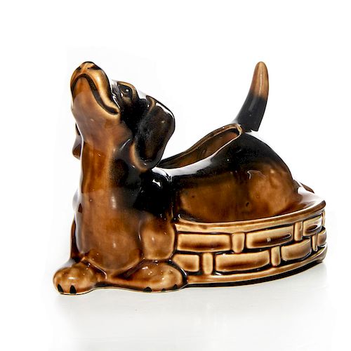 CERAMIC PLANTER, DACHSHUNDPlanter
