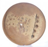 CERAMIC PLATE, PETER VOULKOS P