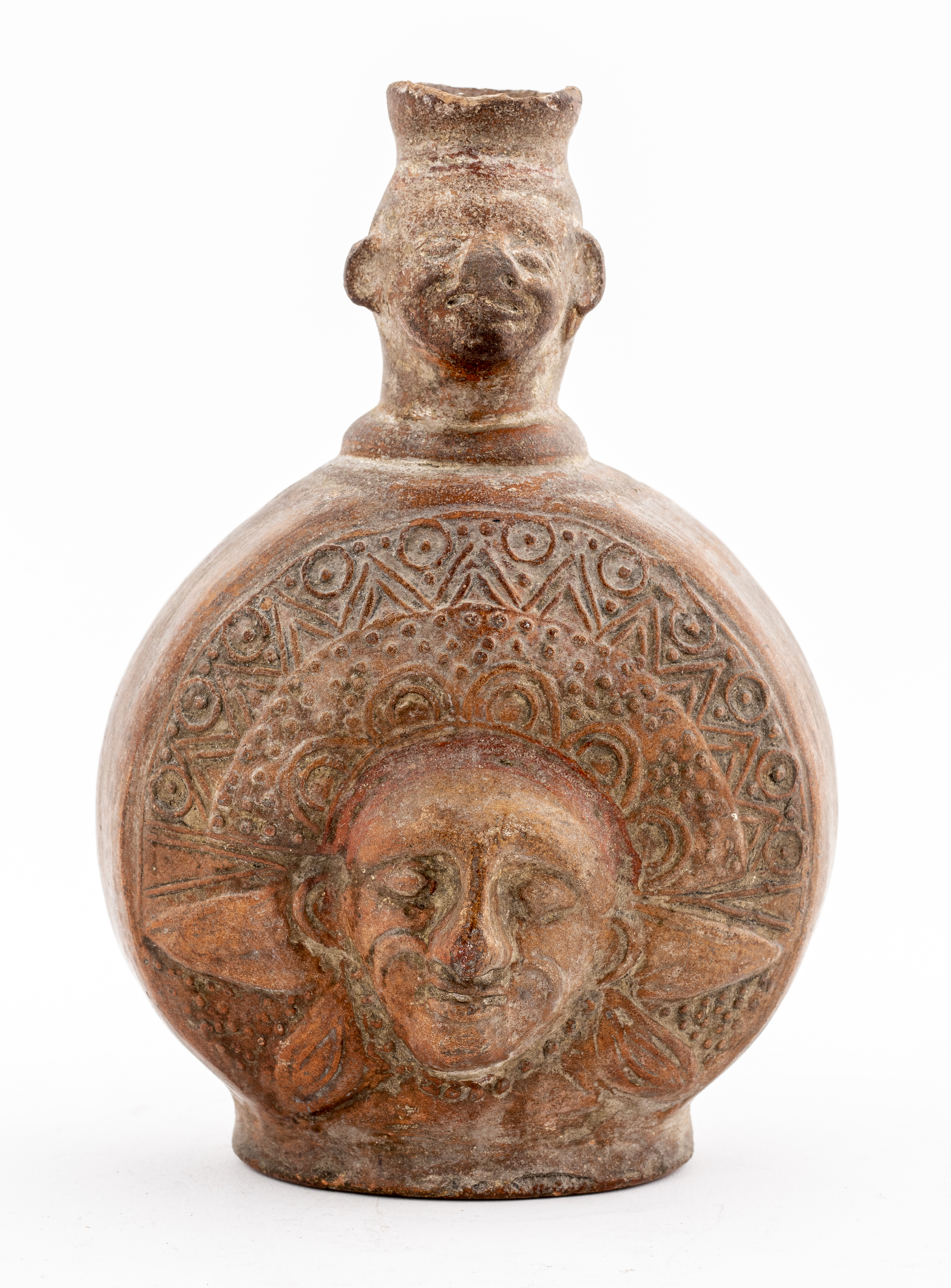 CERAMIC POTTERY DRINKING VESSEL