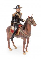 CERAMIC SCULPTURE OF PORFIRIO