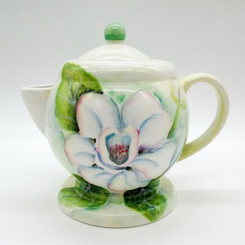 CERAMIC WHITE FLORAL TEA