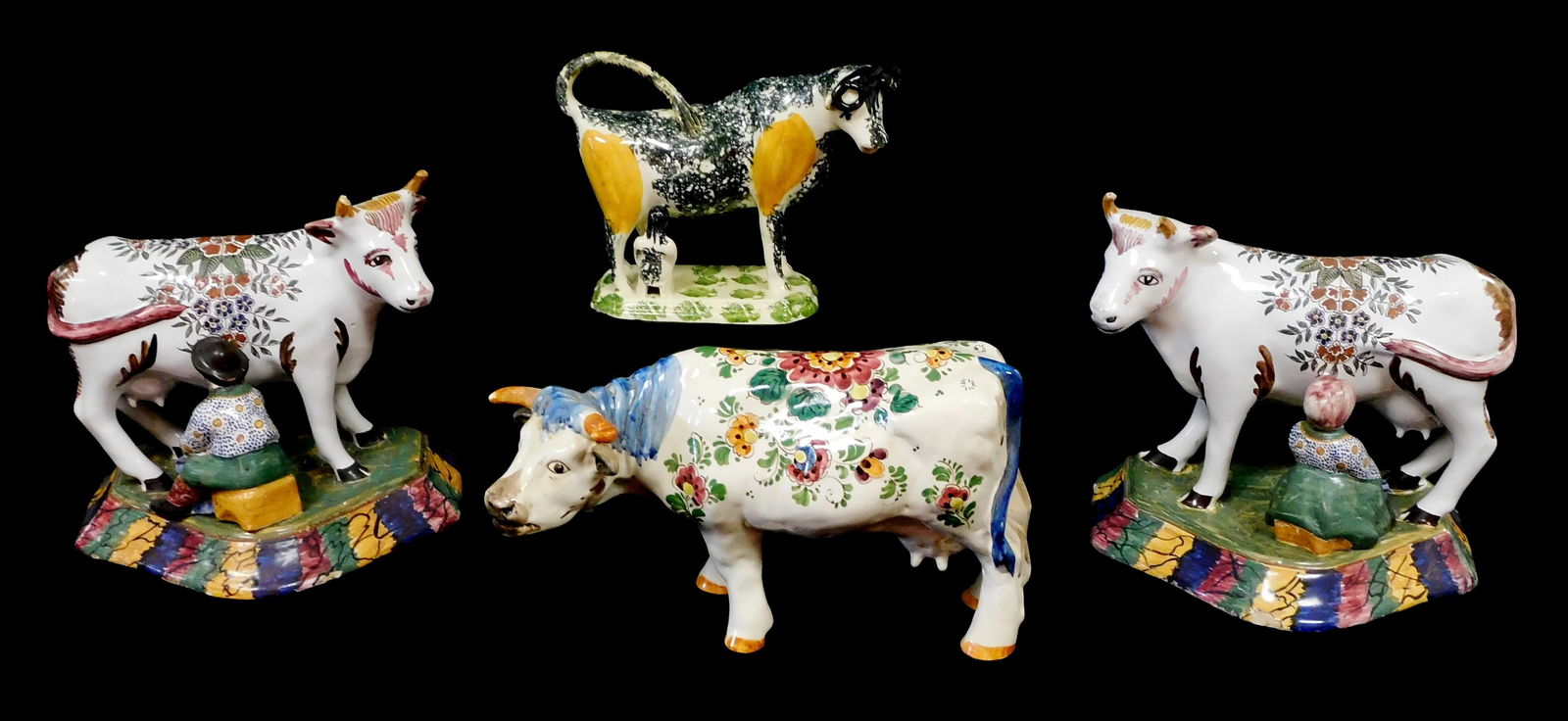 CERAMICS: DELFT & STAFFORDSHIRE,