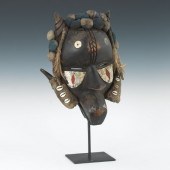 Ceremonial Mask Dan Tribe Ivor