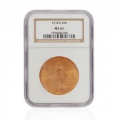 CERTIFIED MS 63 SAINT-GAUDENS