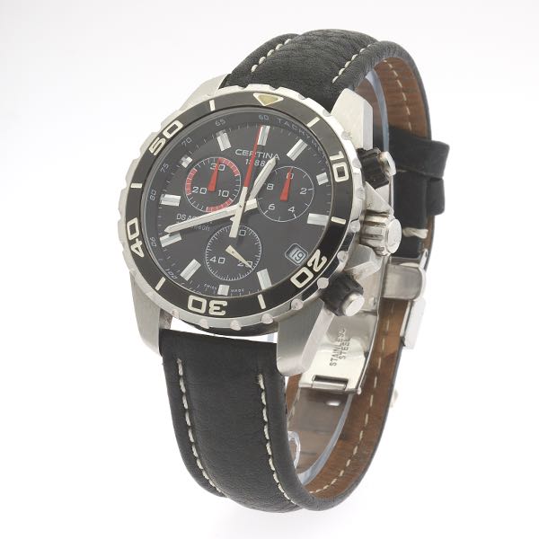 CERTINA 1888 TRIPLE REGISTER QUARTZ