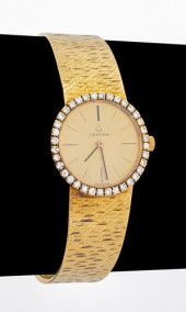 CERTINA 18K GOLD DIAMOND BEZEL