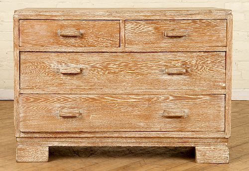 CERUSED OAK DRESSER MANNER OF