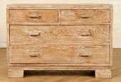 CERUSED OAK DRESSER MANNER OF