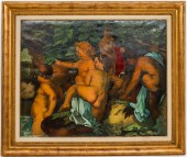 CESAR SCHROEVENS CHERUB SCENE