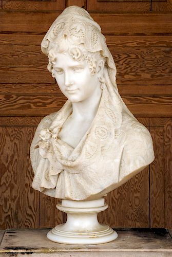 CESARE LAPINI SIGNED ALABASTER