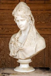 CESARE LAPINI SIGNED ALABASTER