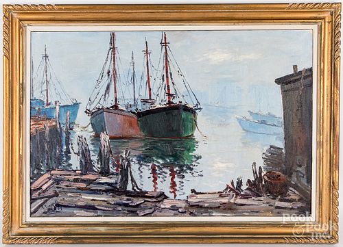 CESARE RICCIARDI OIL ON CANVAS