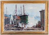 CESARE RICCIARDI OIL ON CANVAS