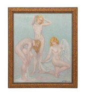 C.F. BUSCH 'THREE GRACES' OIL