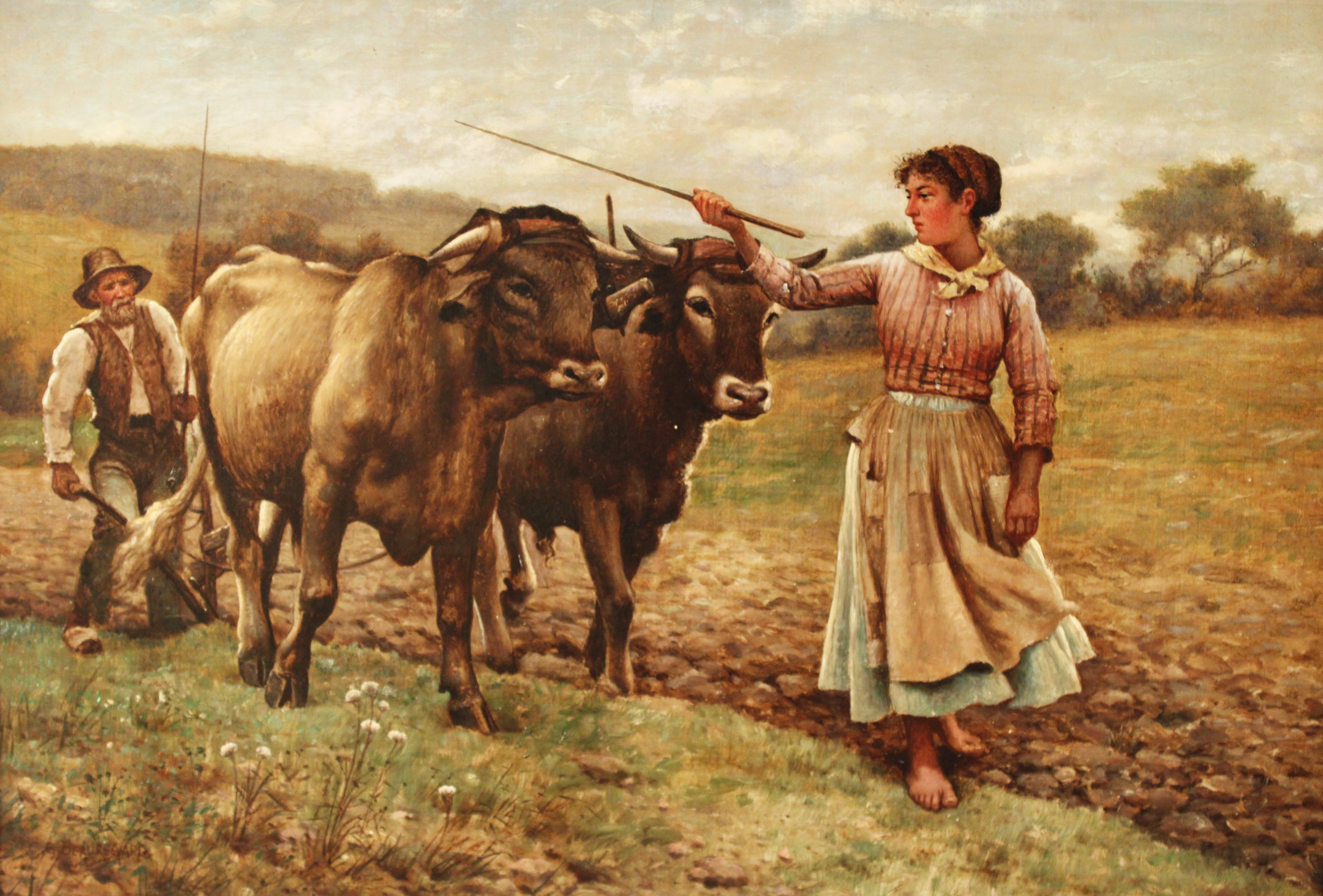 C.G. BEAUREGARD, 19TH C. O/C