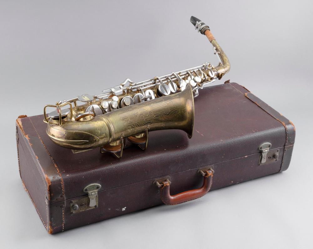 C.G. CONN SAXOPHONE EARLY 20TH