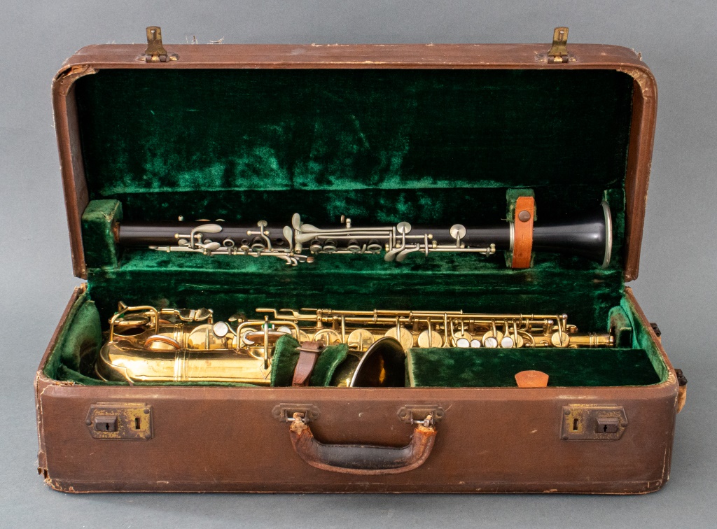 C.G. CONN SAXOPHONE & ELKHART