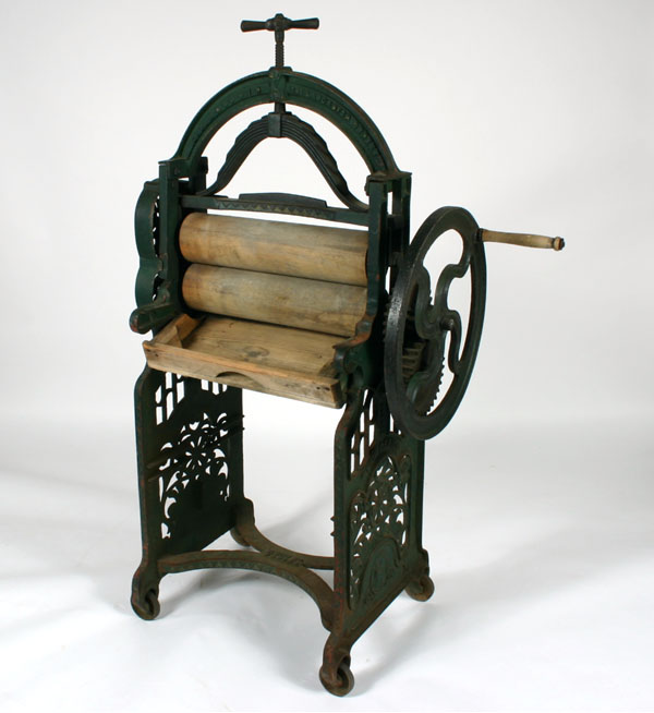 C.H. Baldwin cast iron portable