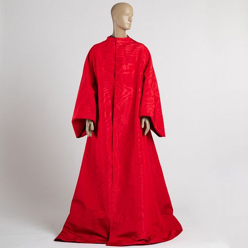 CHADO RALPH RUCCI RED SILK MOIRE