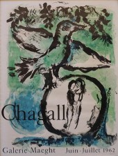 CHAGALL GALERIE MAEGHT JUIN-JU