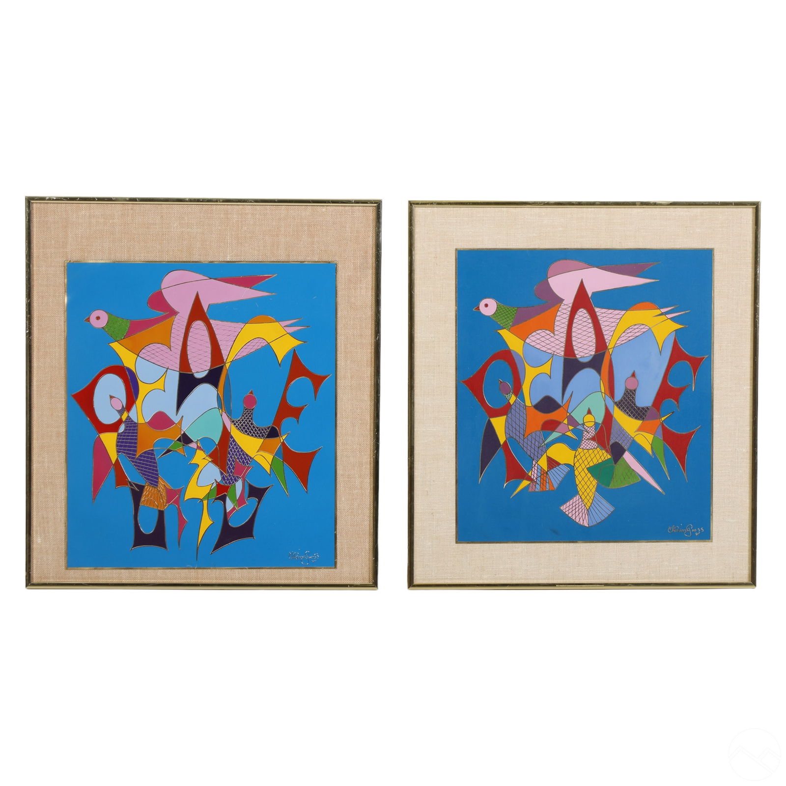 CHAIM GROSS 1904-1991 ENAMELED