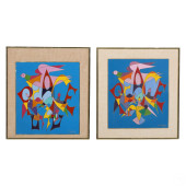 CHAIM GROSS 1904-1991 ENAMELED