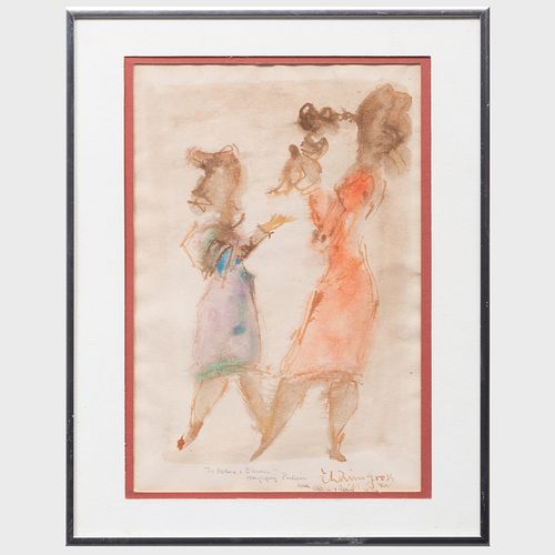 CHAIM GROSS (1904-1991): TWO