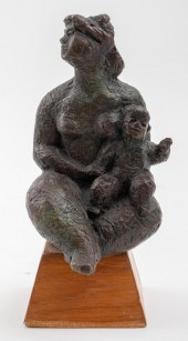 CHAIM GROSS, MOTHER AND CHILD,