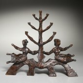 CHAIM GROSS, RARE PATINATED BR