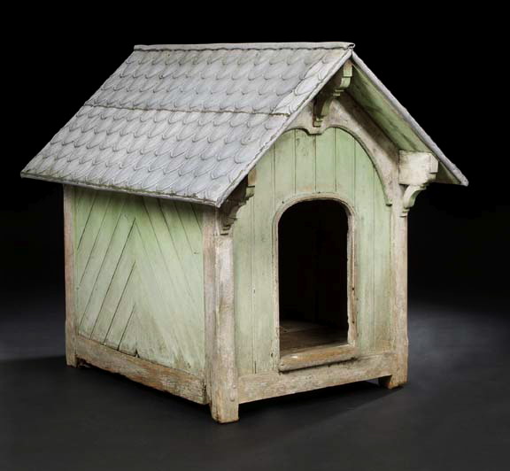 Chalet-Style Embossed Tin and