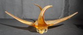 CHALET TYPE GLASS CENTERPIECE,