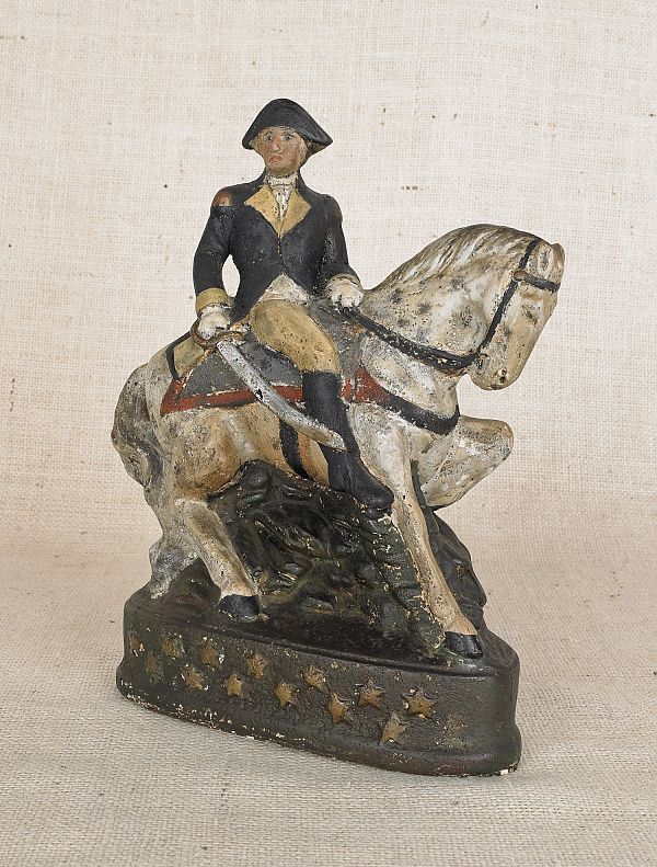 Chalkware figure of George