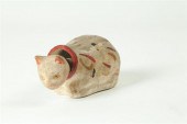 CHALKWARE NODDING CAT.  Americ