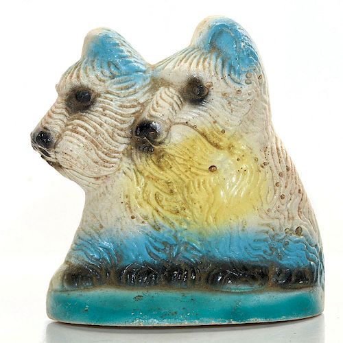 CHALKWARE PLAQUE, 2