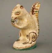 CHALKWARE SQUIRRELA late 19th