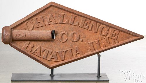 CHALLENGE CO. CAST IRON SPEAR TIP